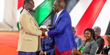 Kiraitu Murungi with William Ruto
