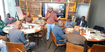Omollo meets Luo Leaders
