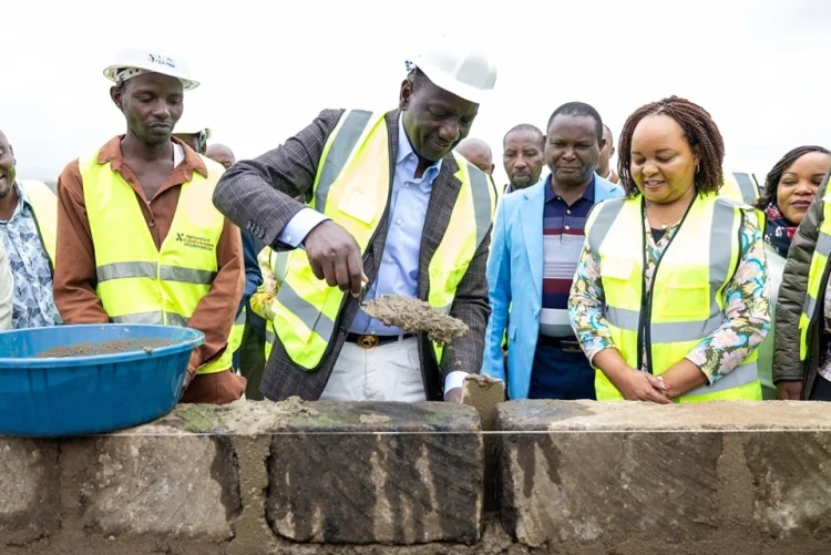 Waiguru and Ruto in Kirinyaga